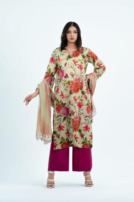 Naazneen Floral 3-Piece Set
